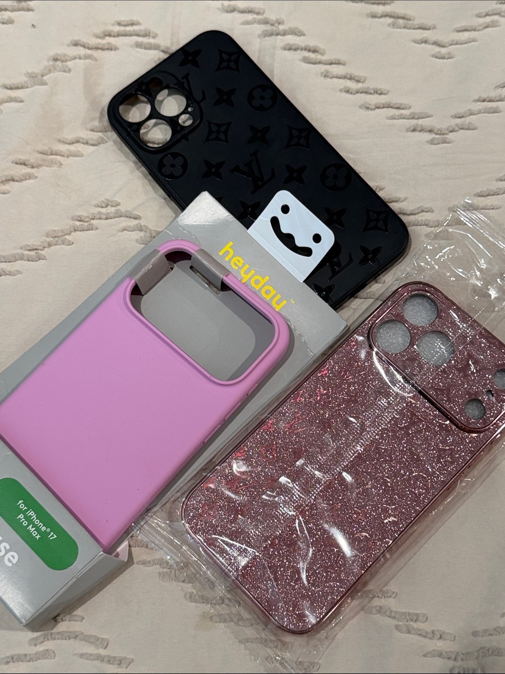 Silicone iPhone Case - Compatible with iPhone 17 Pro Max bundle